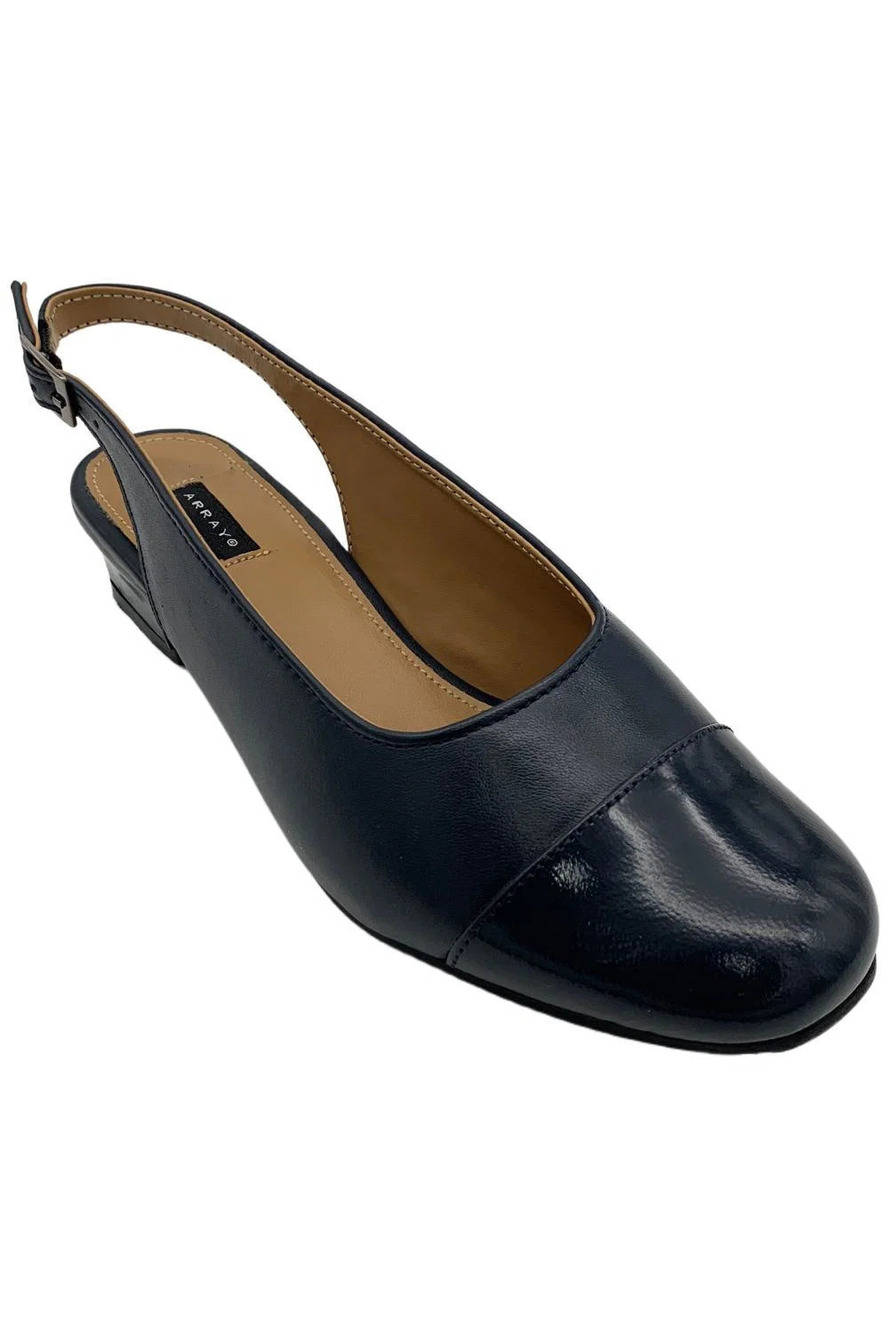 ARRAY Women's Addison Navy Patent - Medium